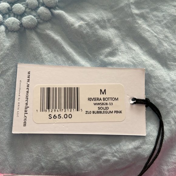 New! Who wore what M pink Riviera swim bottom - Picture 2 of 5